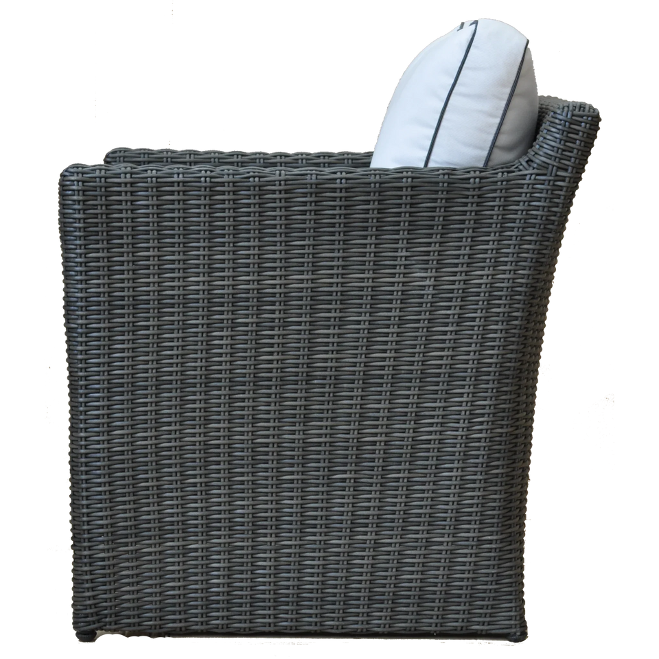 Carlton Lounge Chair in Dark Brown