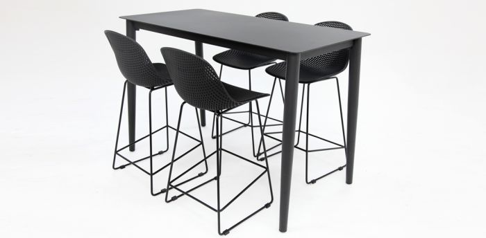 Fitzroy 5 Piece Outdoor Bar Set