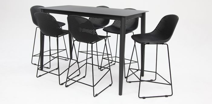 Fitzroy 7 Piece Outdoor Bar Set