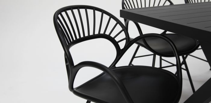 Santori 9 Piece Outdoor Dining Set