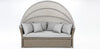 Luna Canopy Daybed in Stone