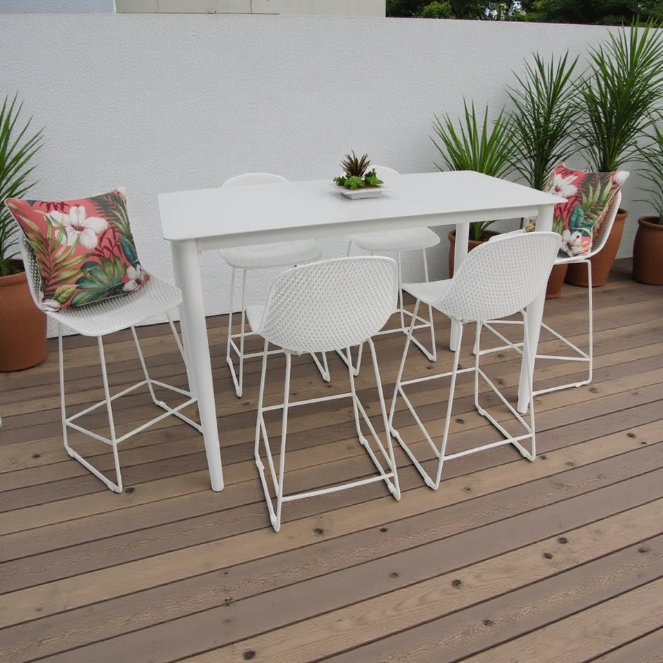 Fitzroy 7 Piece Outdoor Bar Set