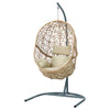 Cocoon Hanging Egg Chair in Cream