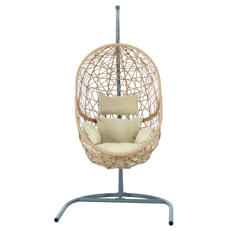 Cocoon Hanging Egg Chair in Cream