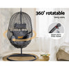 Cocoon Hanging Egg Chair in Slate