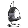 Eleanor Hanging Egg Chair in Black