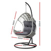 Eleanor Hanging Egg Chair in Light Grey