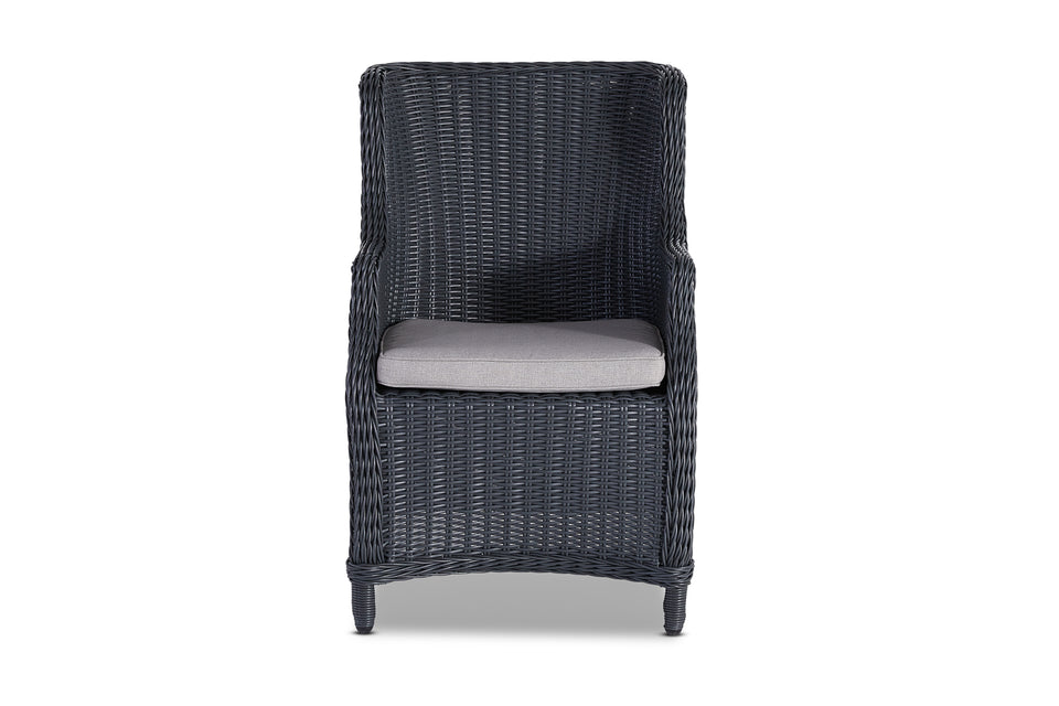 Airlee Outdoor Dining Rattan Wicker Chair Front View