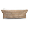 Hayman Lounge Chair in Natural Rattan Wicker for Patio Backyard Balcony Lounge Set Back View