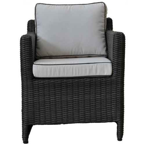 Carlton Lounge Chair in Dark Brown