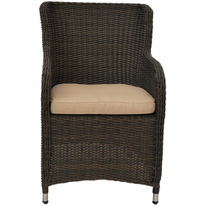 Bloomora Dining Chair Wicker Rattan Outdoor Furniture Front View