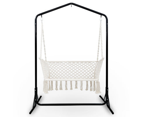 Montgomery Hanging Swing Chair in White