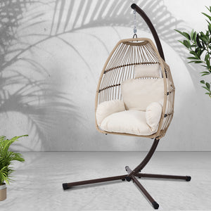 Wicker Nest Hanging Egg Chair